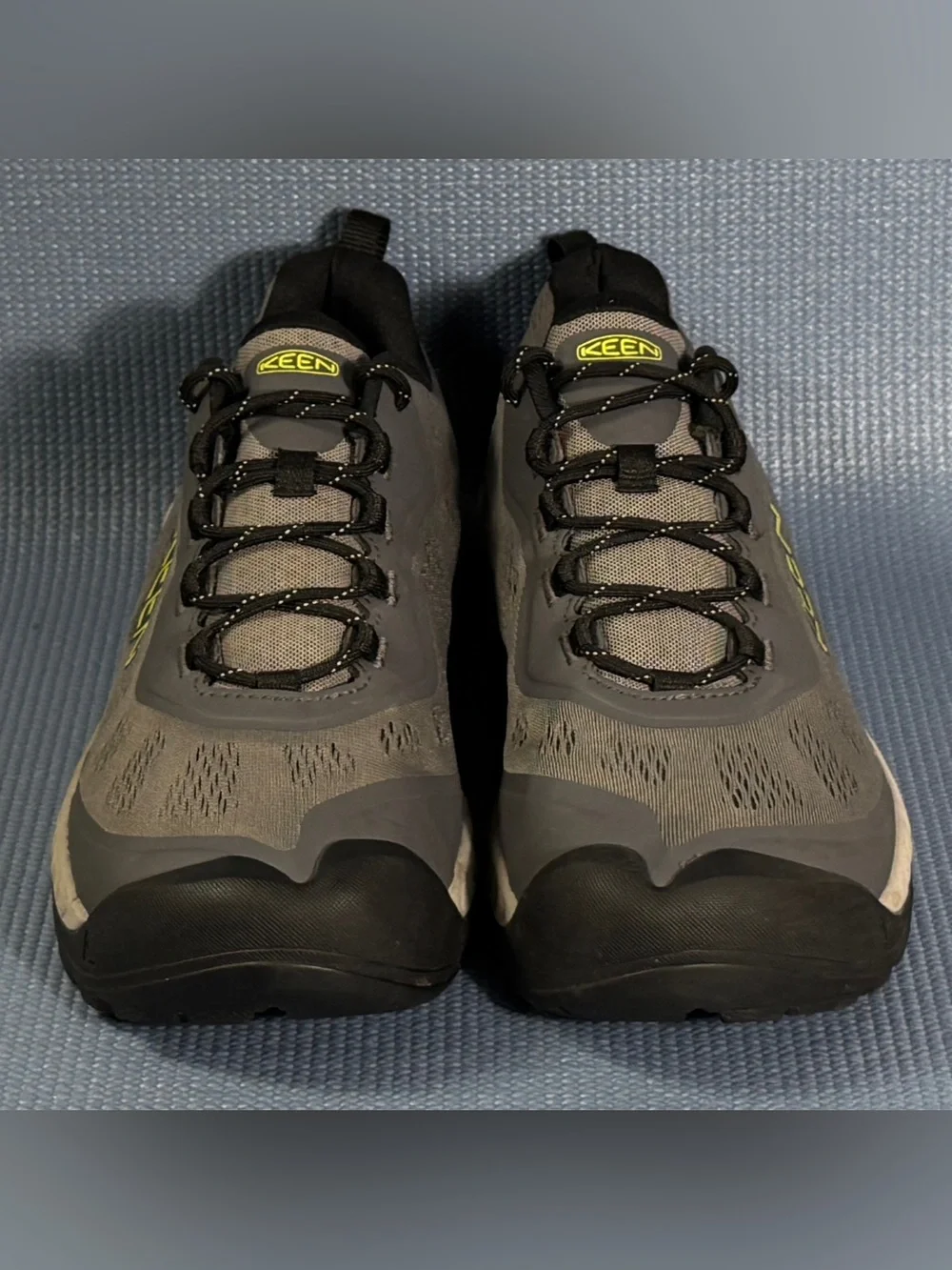 KEEN Men’s NXIS Speed Hiking Low Gray Athletic Shoes Size 11